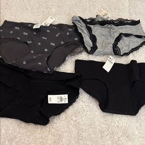 4 pairs of Aerie Underwear